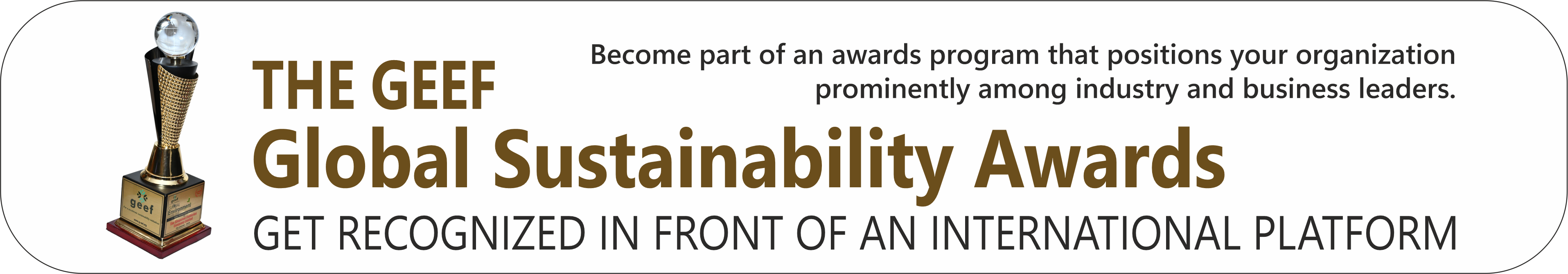 Environmental Excellence Awards banner